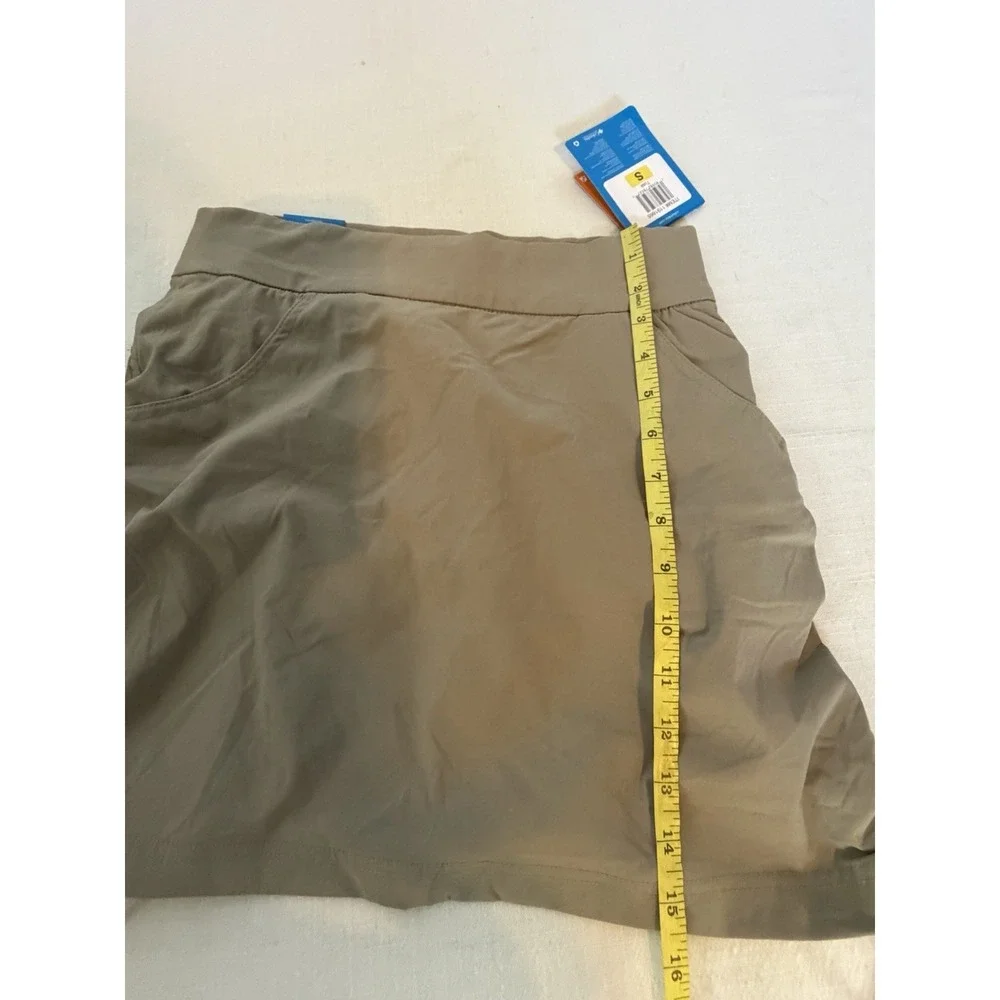 Columbia Sandy River Skort Womens Small Tusk Omni Shade UPF Hiking NWT